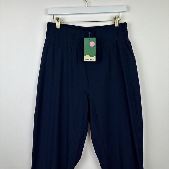 HALARA Navy High-Waist Track Joggers - Picture 6 of 13